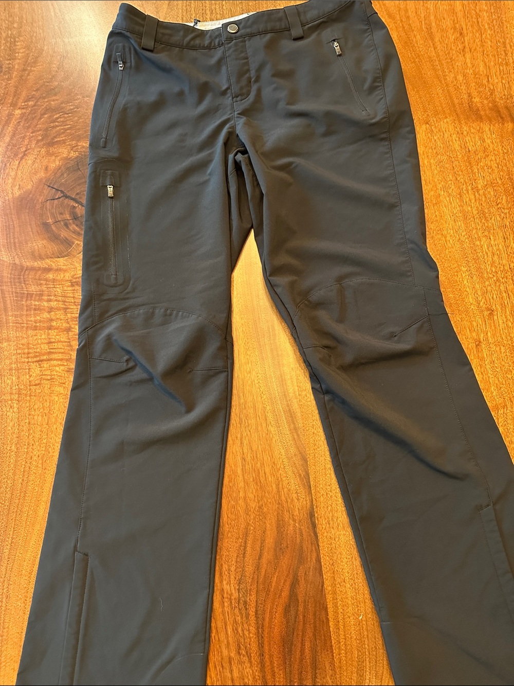 Women’s REI Black Water resistant black soft shell Pants